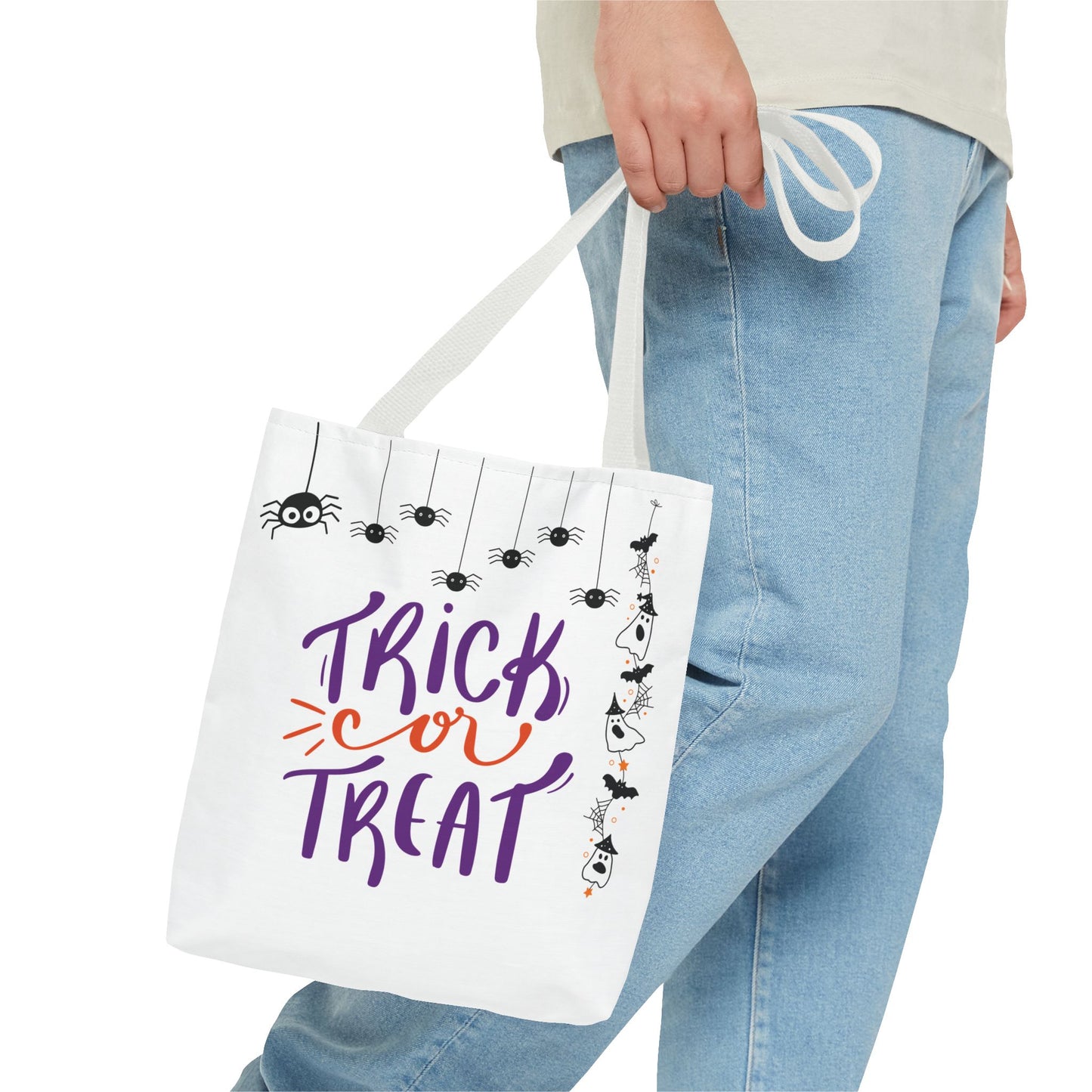 Halloween Trick or Treat Tote Bag
