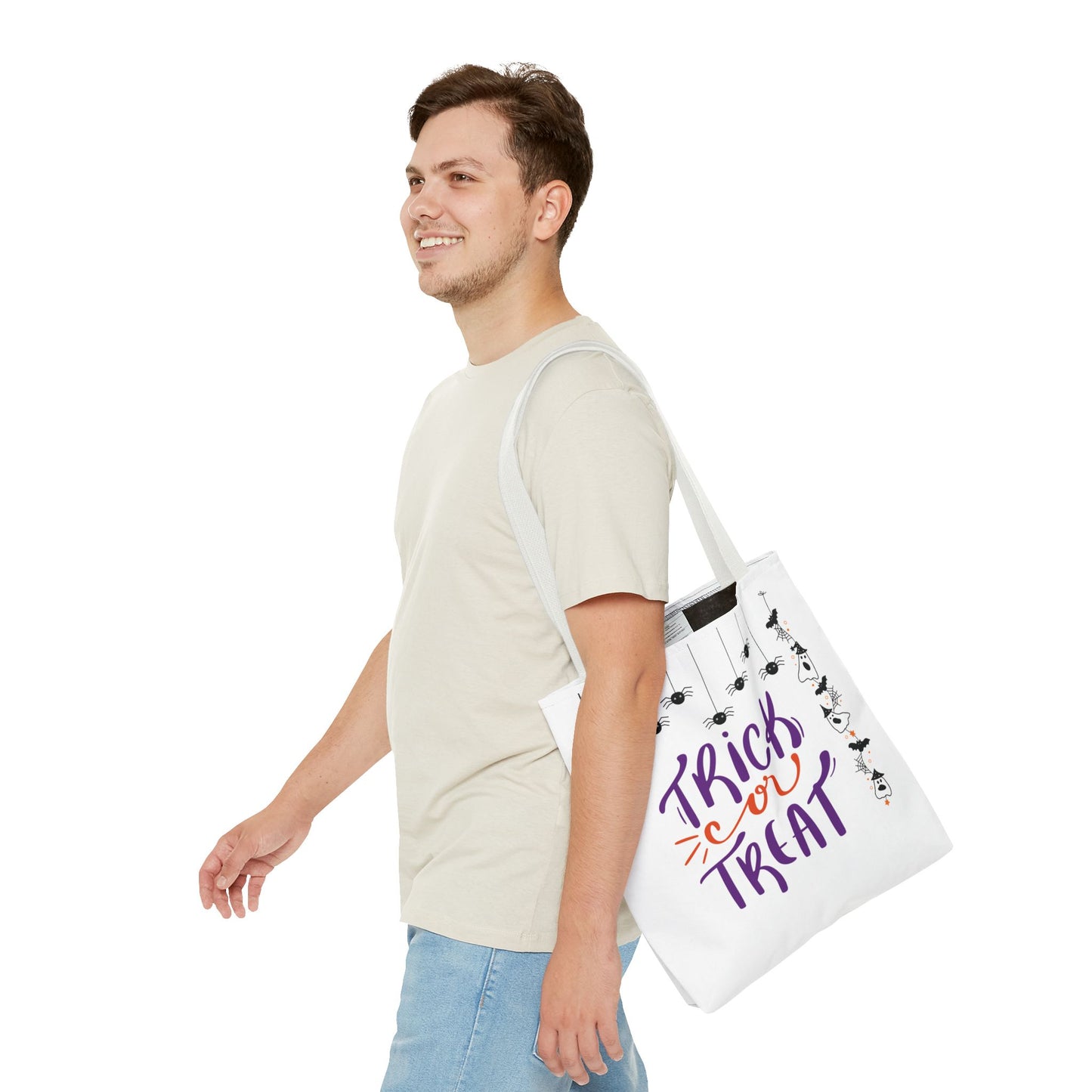 Halloween Trick or Treat Tote Bag